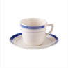 Italiano Small Tea Cup With Saucer-Sky Line Brand: Italiano