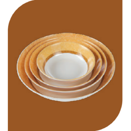 Italiano Marigold 4 Pcs Bowl Set 10'' Brand: Italiano