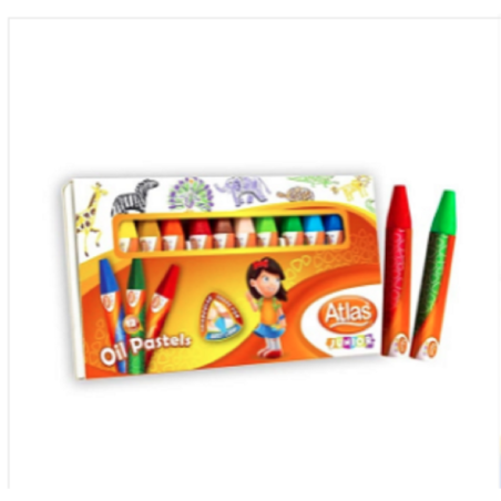 Atlas Junior Oil Pastel 12 Color