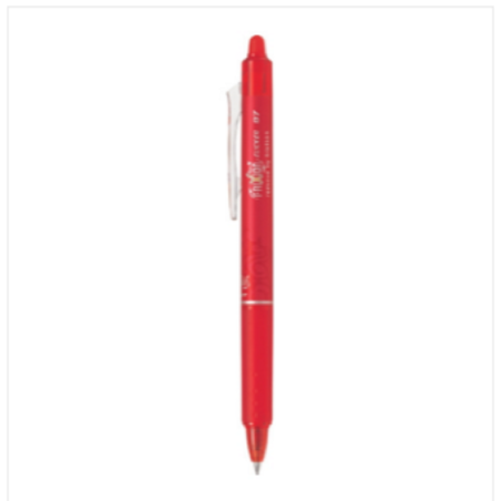 Pilot BLRT-FR7 Frixion Clicker Ball Pen Pink