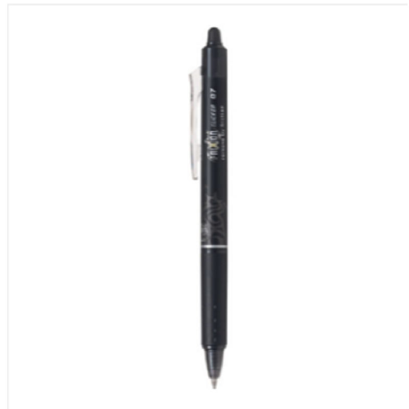 Pilot BLRT-FR7 Frixion Clicker Ball Pen Black