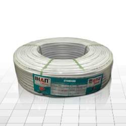 Ihan 2x40/76 2 Core Round Electric Cable Standard...