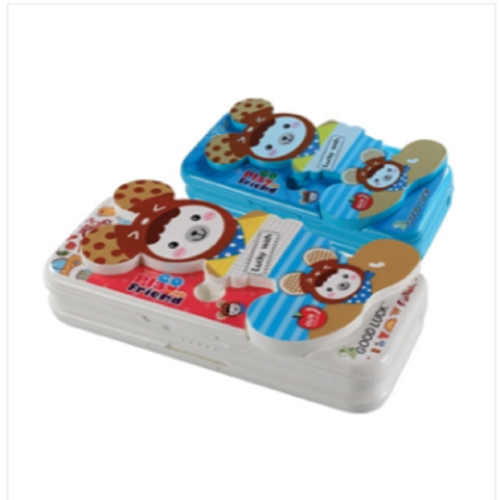 Good Luck Pencil Box Micky White