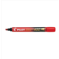 PILOT SCA-400 Permanent Marker Red