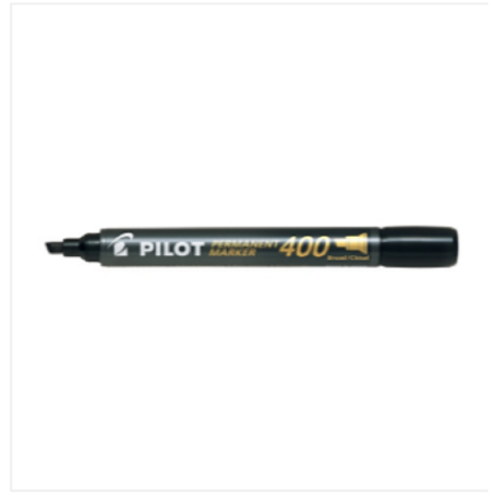 PILOT SCA-400 Permanent Marker Black Chisel