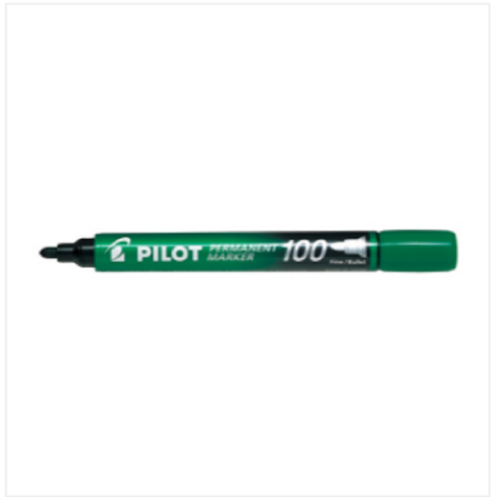 PILOT SCA-100 Permanent Marker Green