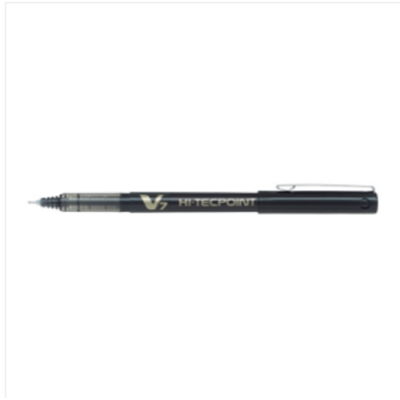 PILOT Hi-Tecpoint V7 Liquid Ink Roller Ball Pen Black