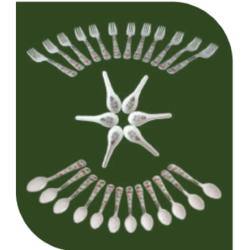 Tea Spoon 12 pcs set Tulip Brand: Italiano