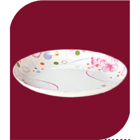 Camellia Coup Plate 10'' Brand: Italiano