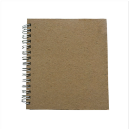 Artist Notebook White Spiral