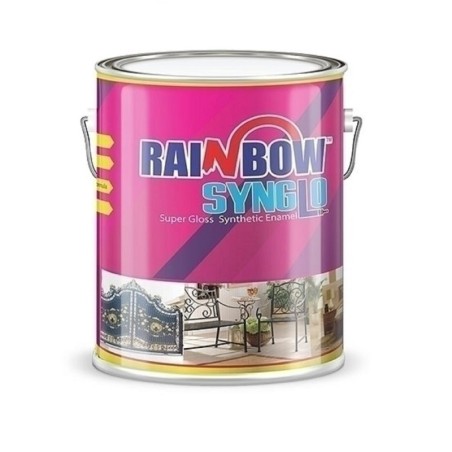 Rainbow Synglo Synthetic Enamel Paint 3.64 Ltr Orange