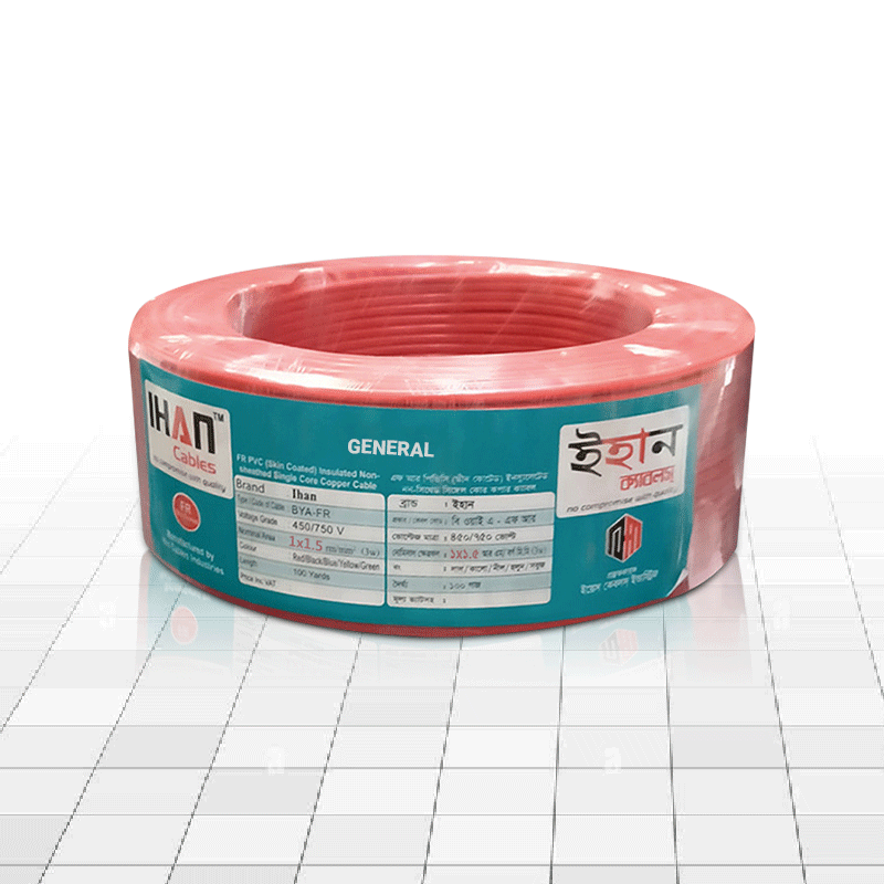 Ihan 1x1.5 rm Electric Cable General (ABYC-14009)