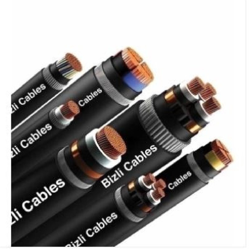 Bizli LT Cables NYY (3x2.5 Rm) Black