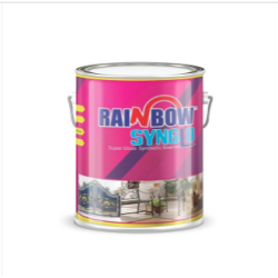 RAINBOW Synglo Synthetic Enamel Paint 0.91 Ltr Lemon Yellow