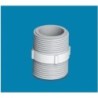 UPVC Thread Nipple 2" White AAAH Code 0468