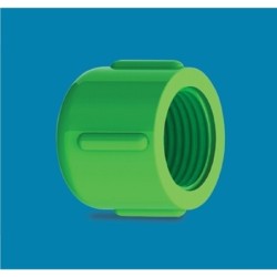 UPVC Thread End Cap 2" Green AAAH Code 0449