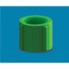 UPVC Thread Socket 1/2" Green AAAH Code 0414