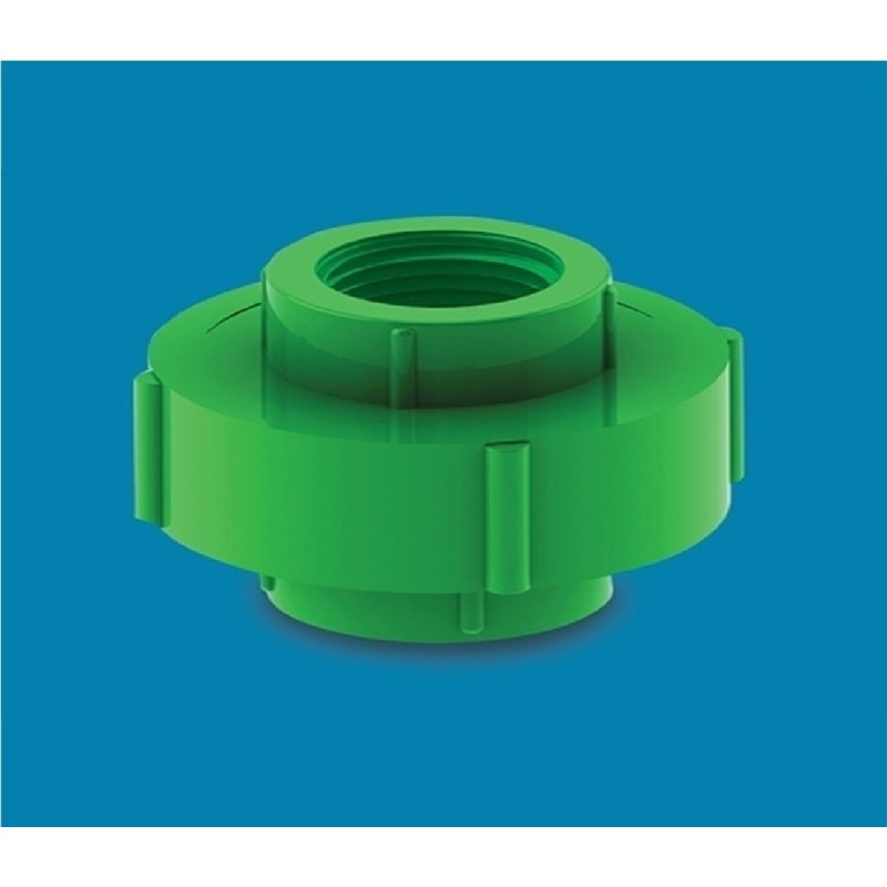 UPVC Thread Union 3/4" Green AAAH Code 0405