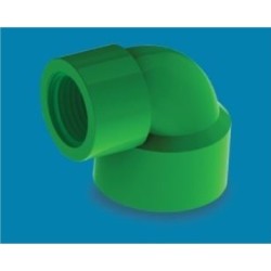 UPVC Thread R-Elbow 1" Green AAAH Code 0371