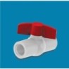 UPVC Ball Valve 3'' White AAAH Code 0341