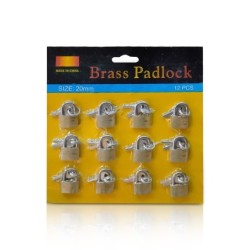 Brass Padlock (20mm)-	Code: 13057