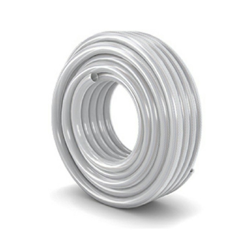 PVC Braided Hose Pipe 1" Per Feet White AAAH Code 0147