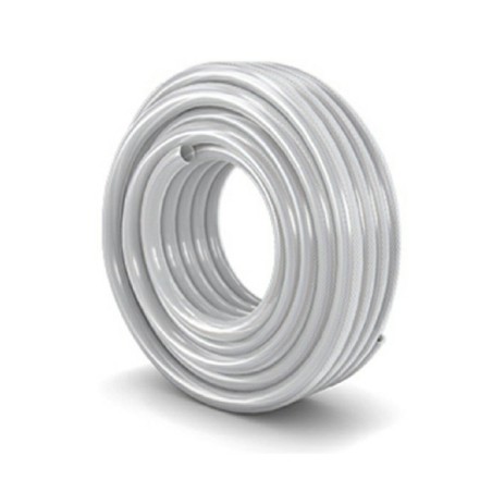 PVC Braided Hose Pipe 3/4" Per Feet White AAAH Code 0146
