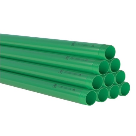 UPVC Thread Pipe 2"X10' Thread (Green) 1 Piece AAAH Code 0044