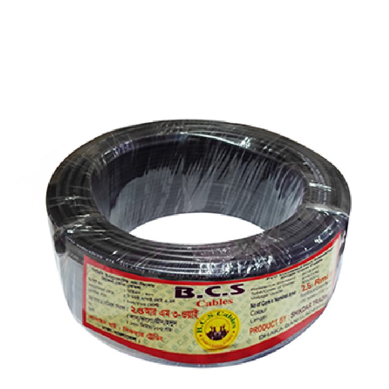 BCS Cable Wire 2.5 rm) 100% Tama 100 Yard (M/H) Code: AAAL 6007