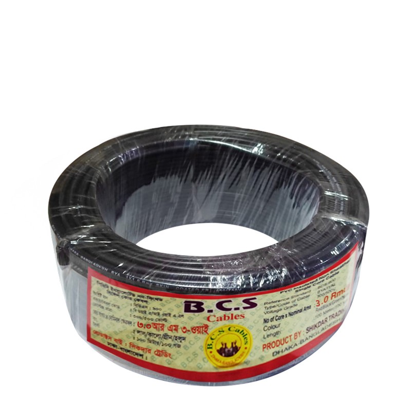 BCS Cable Wire (3.0 rm) Core 7/22 No. 29 100% Tama 100 Yard (M/H)- Code: AAAL 6008
