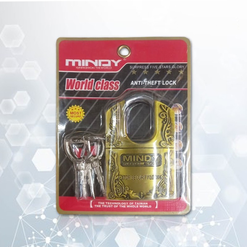 Mindy Anti Theft Lock 70mm - Code:12973