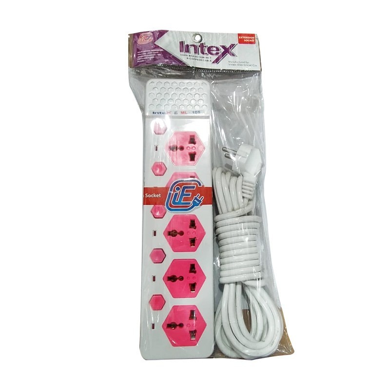 Intex Multi Plug 3m Cable (Model-105)