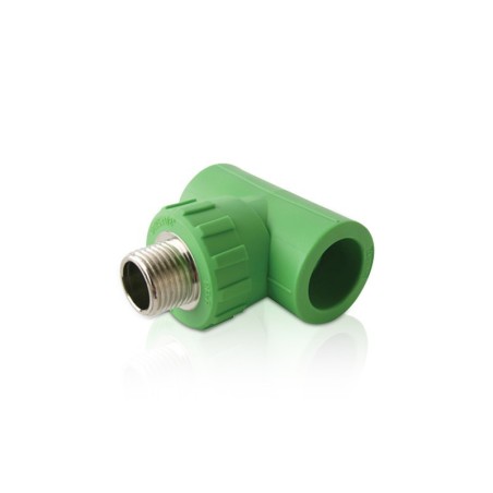 1" X 1½" PPR MALE THREADED TEE- Code: 12637