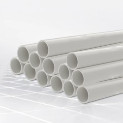 4" uPVC White Pipe (2.6mm)- Code: 12489