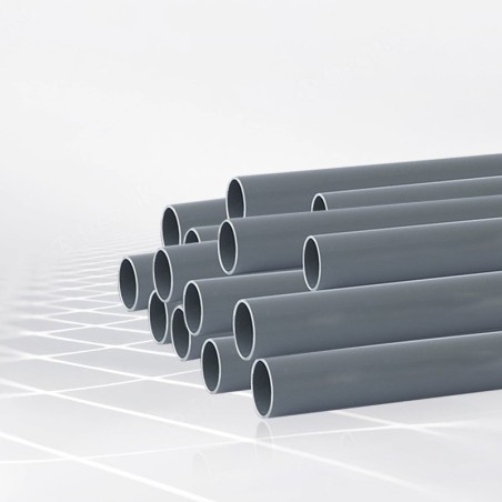 4" uPVC Gray Pipe (2.2mm)- Code: 12471