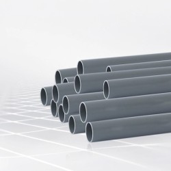 4" uPVC Gray Pipe (3mm)- Code: 12469