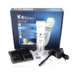 KEMEI KM-6688 Rechargeable Hair & Beard Trimmer-Non...