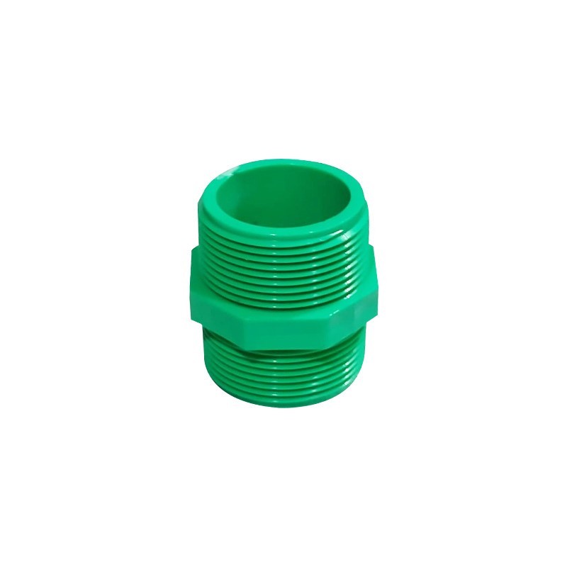 uPVC Thread Nipple 1½"- Code: 12203