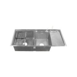 Homemade Kitchen Sink Black Size: 19" x 40"  DBTS,  Knife...