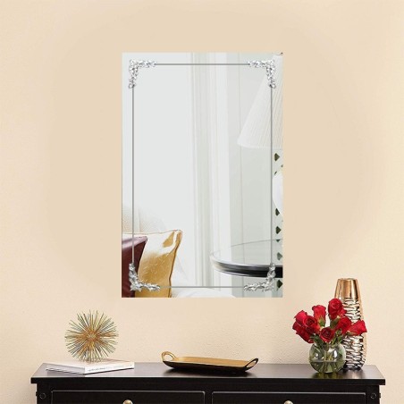 Mirror Glass Washroom/ Basin room 15x24in 4mm - Code: 11276