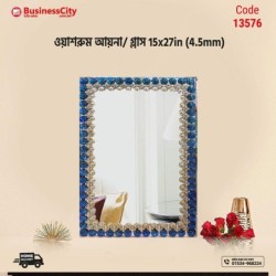 Mirror Glass Washroom/ Basin Room 15x27in (4.5mm)- Code:...