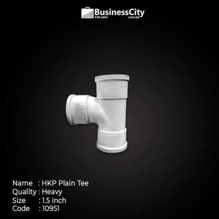 1.5" (40mm/48mm) HKP Plain Tee Heavy (Code-10951)