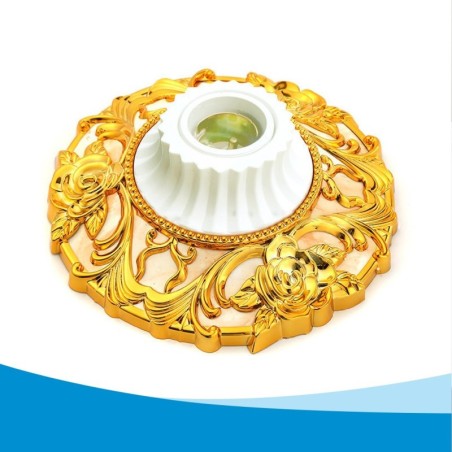 Lamp Holder & Celling Rose L9 ( Code-10844)