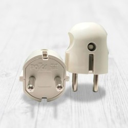 Two Round Pin Plug (Code-10825)