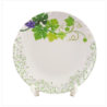 Italiano 8" Crazy Plate-Snowdrop Brand: Italiano