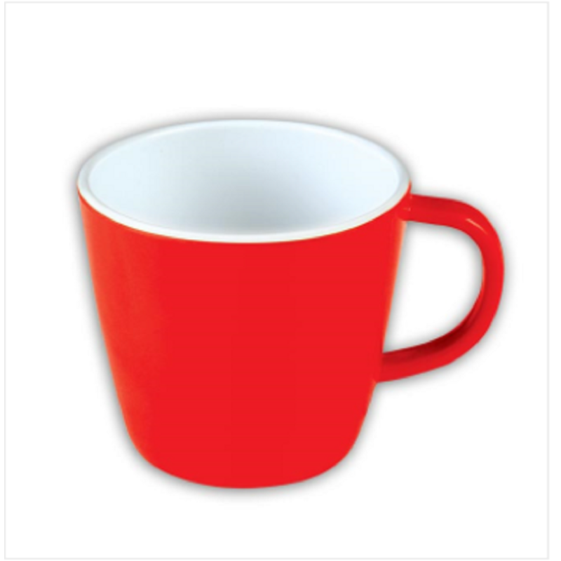 3" Double Color Cup Red White Brand: Italiano