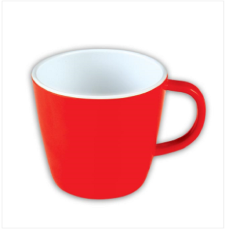 3" Double Color Cup Red White Brand: Italiano