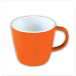 Italiano 3" Double Color Cup-Orange White Brand: Italiano