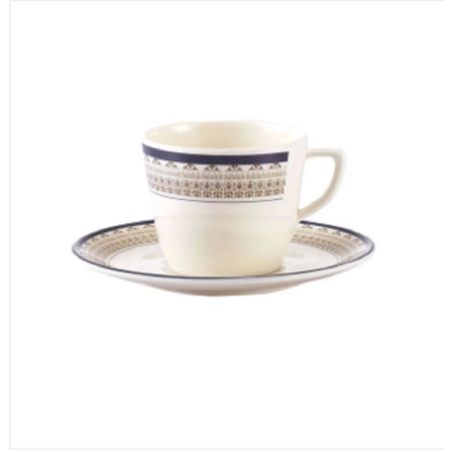 Italiano Small Tea Cup With Saucer-Violet Brand: Italiano