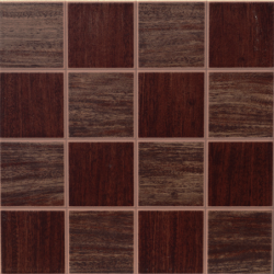 Floor Tile (FT 12X12 Square Wood Dark Brown PM) (AAAB-13593)